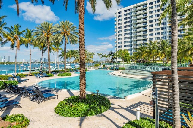 1500 Bay Rd Unit 1540S, Miami Beach, FL 33139 - view of pool