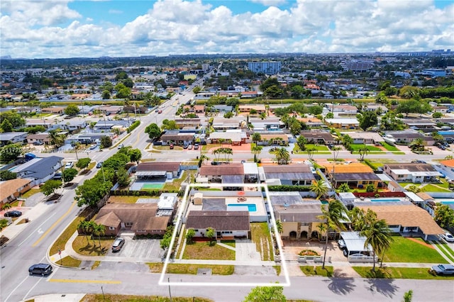 drone / aerial view