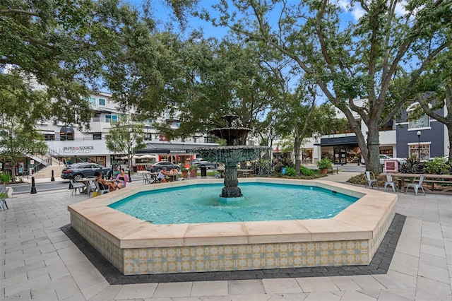 view of pool