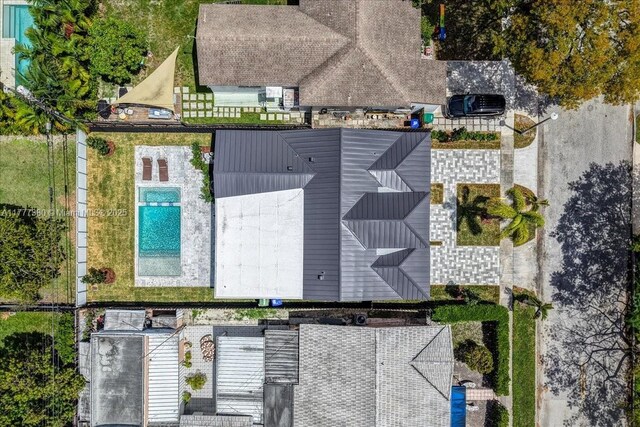 2021 SW 23rd St, Miami, FL 33145 - view of subject property with a pool area