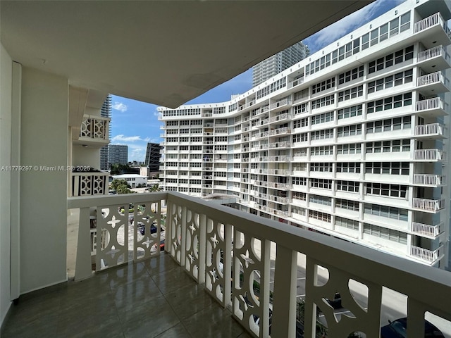 1825 S Ocean Dr Unit 503, Hallandale Beach, FL 33009 - balcony featuring a city view