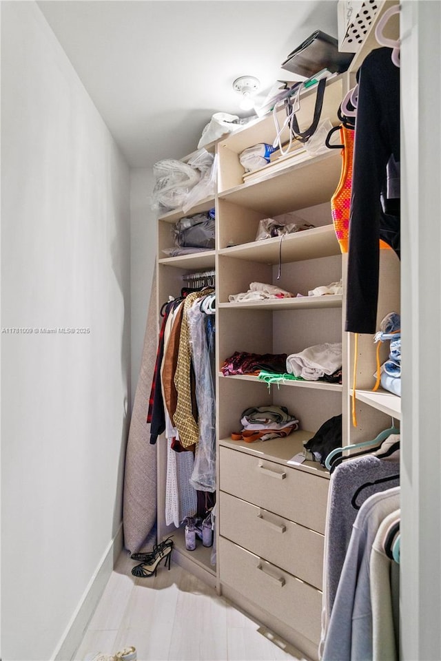 view of spacious closet