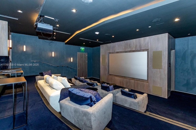 view of cinema room