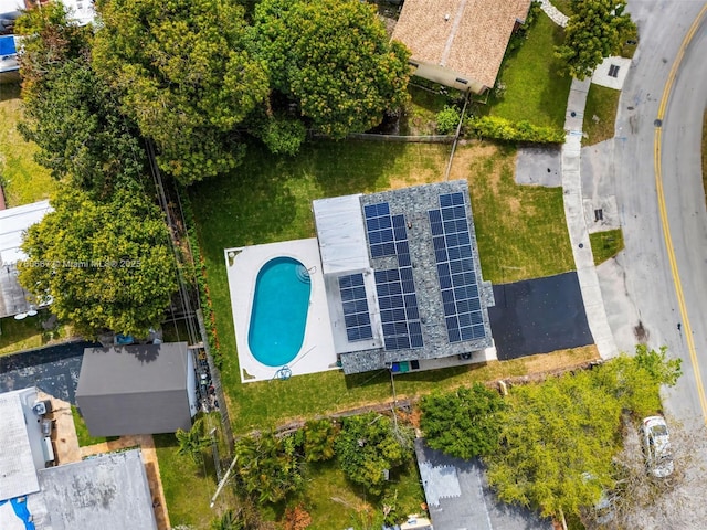 drone / aerial view