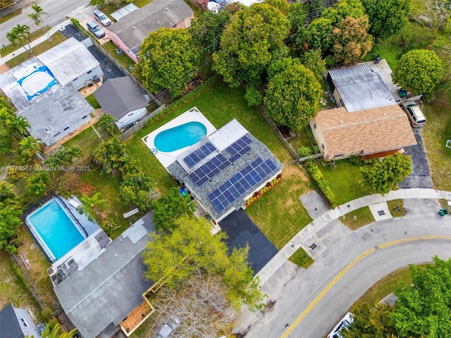 bird's eye view