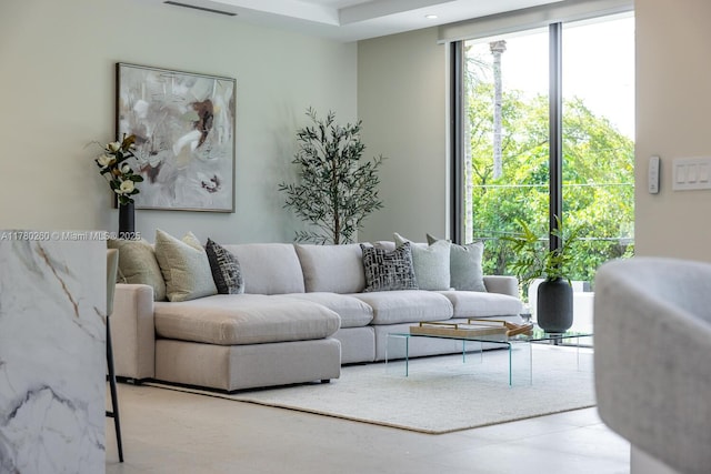 view of living room
