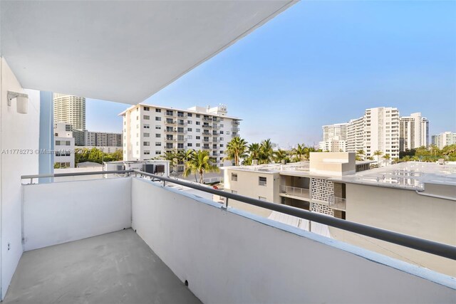 1658 Bay Rd Unit 504, Miami Beach, FL 33139 - balcony with a city view