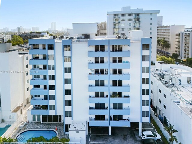 1658 Bay Rd Unit 504, Miami Beach, FL 33139 - view of property with a view of city