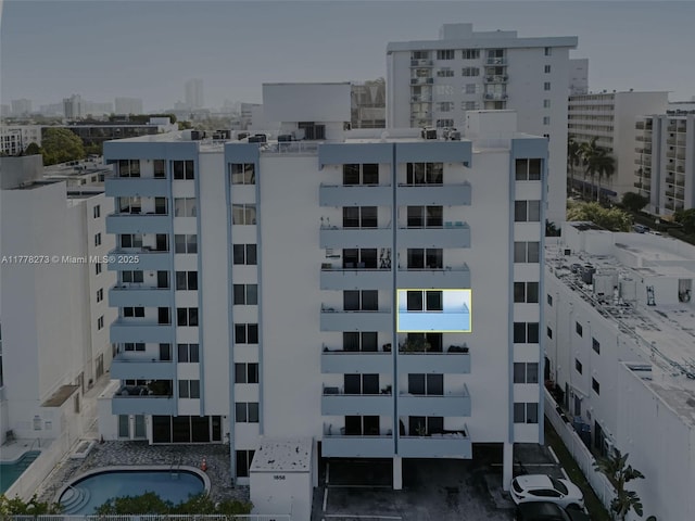 1658 Bay Rd Unit 504, Miami Beach, FL 33139 - view of property with a view of city