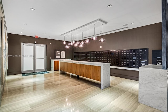3470 E Coast Ave Unit H2601, Miami, FL 33137 - reception with mail area