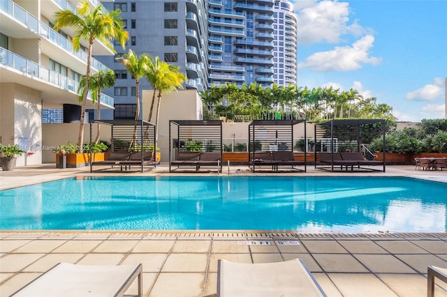 3470 E Coast Ave Unit H2601, Miami, FL 33137 - community pool featuring a patio