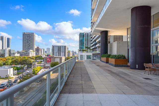 3470 E Coast Ave Unit H2601, Miami, FL 33137 - balcony with a view of city