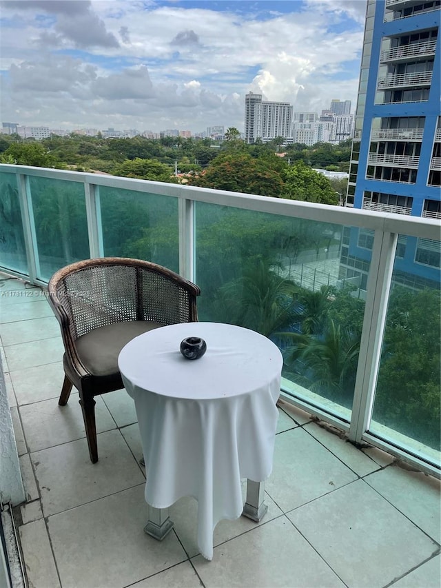 2101 Brickell Ave Unit 502, Miami, FL 33129 - balcony with a city view