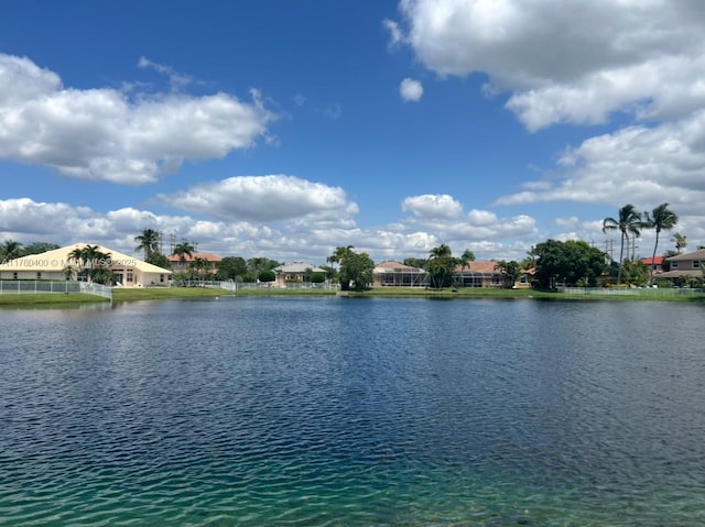 property view of water
