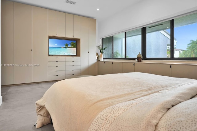 311 Poinciana Dr Unit 801, Sunny Isles Beach, FL 33160 - bedroom featuring recessed lighting and visible vents