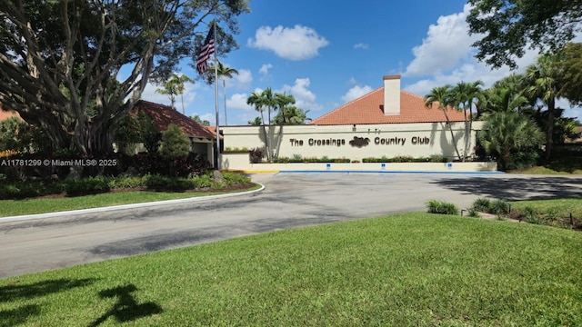 11035 SW 132nd Ct Unit 13-3, Miami, FL 33186 - community sign featuring a yard and uncovered parking