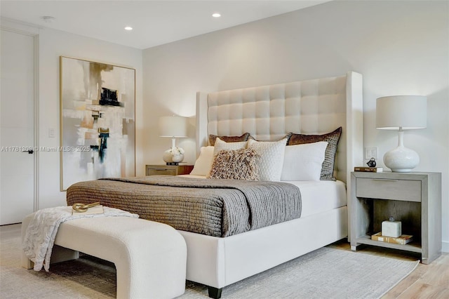 2851 W Trade Ave, Miami, FL 33133 - bedroom featuring recessed lighting and wood finished floors
