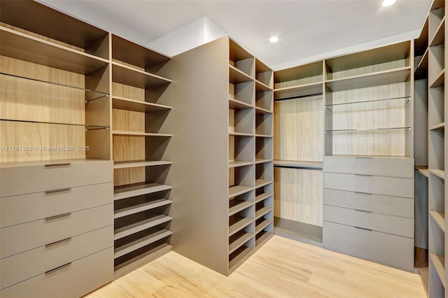 2851 W Trade Ave, Miami, FL 33133 - walk in closet featuring light wood-style floors