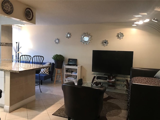 17011 N Bay Rd Unit 701, Sunny Isles Beach, FL 33160 - living area with light tile patterned floors