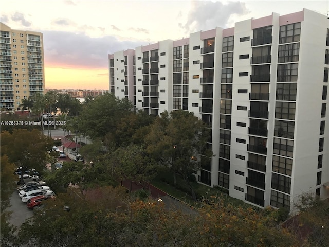 17011 N Bay Rd Unit 701, Sunny Isles Beach, FL 33160 - view of property at dusk