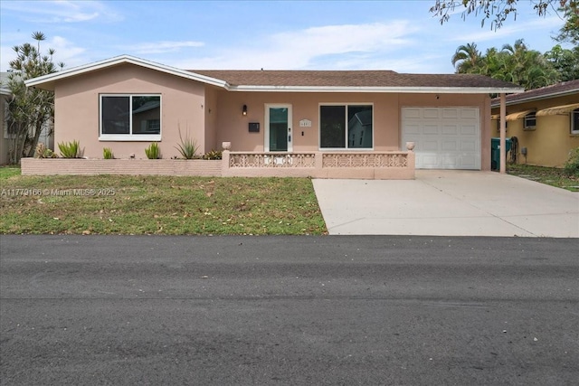 6001 NW 67th Ave, Tamarac, FL 33321 - single story home featuring driveway, a garage, and stucco siding