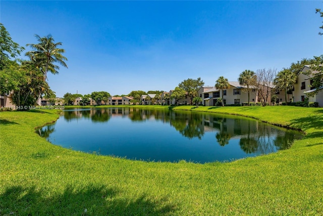 3950 Cocoplum Cir Unit F, Coconut Creek, FL 33063 - water view with nearby suburban area