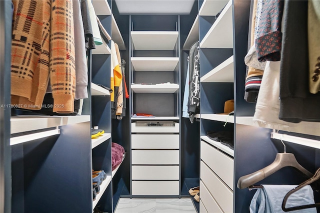 788 NE 23rd St Unit 1001, Miami, FL 33137 - spacious closet featuring light marble finish floors