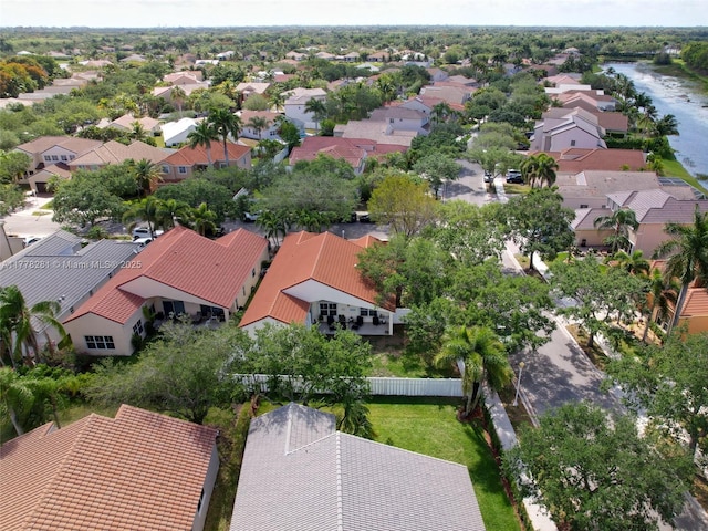 birds eye view of property featuring a residential view