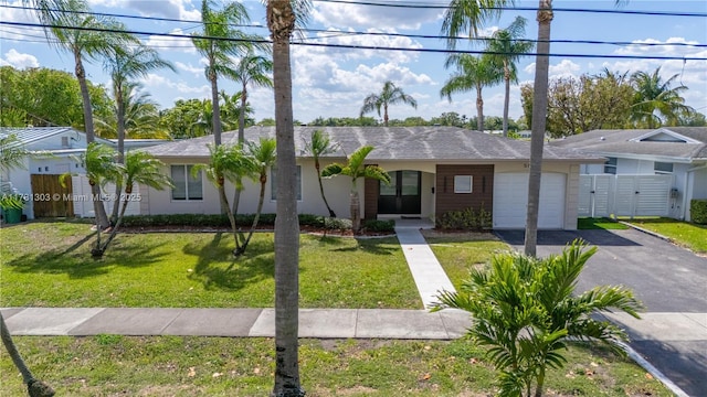 5020 SW 92nd Ave, Miami, FL 33165 - ranch-style home featuring asphalt driveway and a garage
