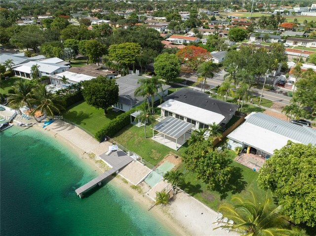 5020 SW 92nd Ave, Miami, FL 33165 - aerial overview of property's location with nearby suburban area and a nearby body of water