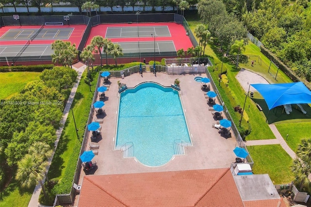1094 Redwood St ., Unit Hollywood, FL 33019 - drone / aerial view