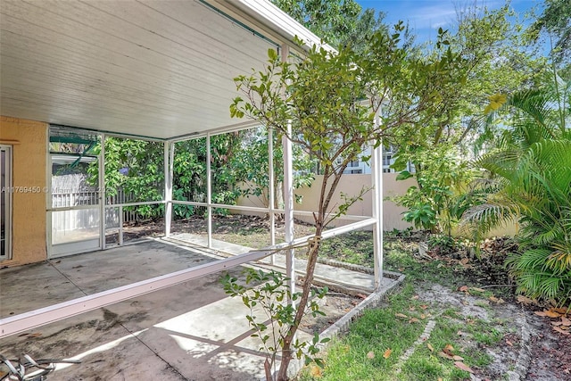 1163 SE 6th Ct, Dania Beach, FL 33004 - fenced backyard with a patio