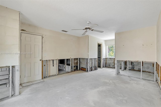 1163 SE 6th Ct, Dania Beach, FL 33004 - unfurnished room featuring ceiling fan and concrete flooring