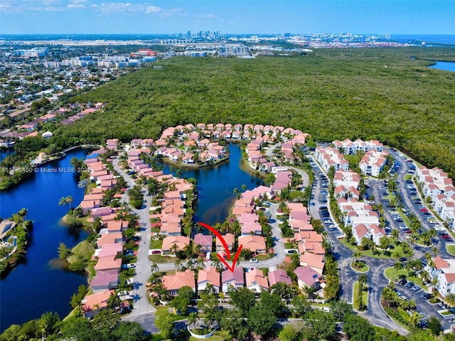 1163 SE 6th Ct, Dania Beach, FL 33004 - aerial view of property's location with a nearby body of water and nearby suburban area
