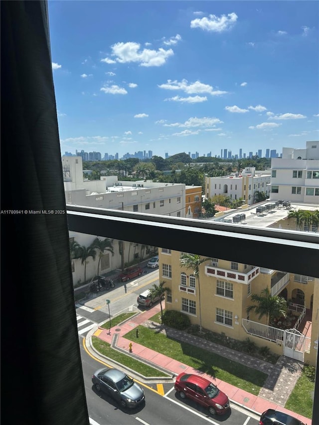 2899 Collins Ave Unit 708, Miami Beach, FL 33140 - balcony featuring a view of skyline