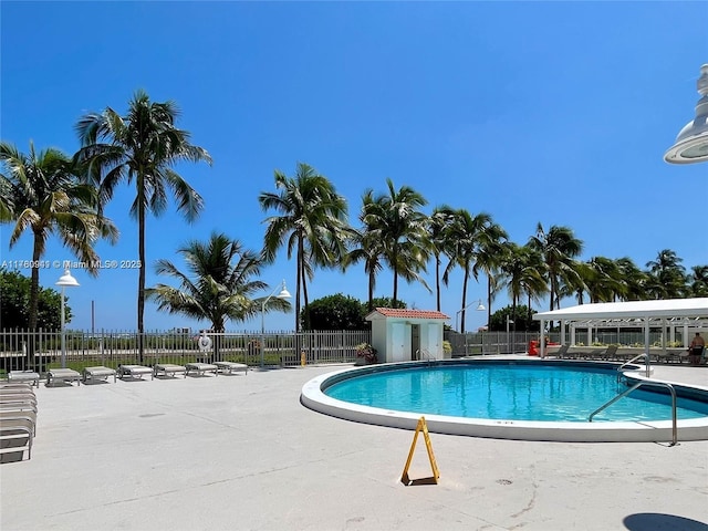 2899 Collins Ave Unit 708, Miami Beach, FL 33140 - community pool featuring a patio area