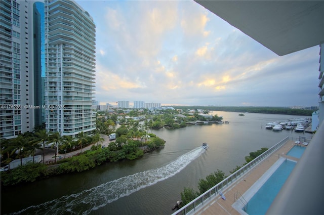 300 Sunny Isles Blvd Unit 4-1904, Sunny Isles Beach, FL 33160 - water view featuring nearby urban area