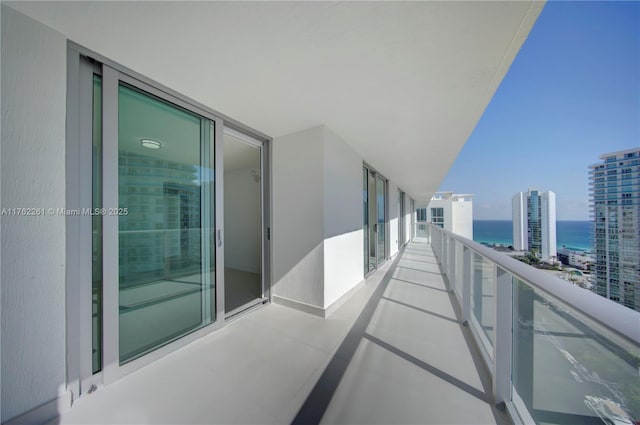 300 Sunny Isles Blvd Unit 4-1904, Sunny Isles Beach, FL 33160 - balcony featuring a water view