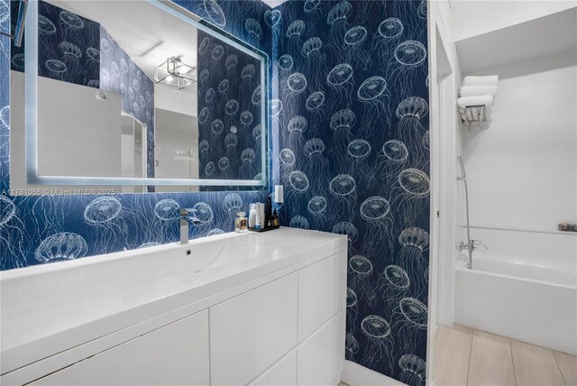 1 Century Ln Unit 309, Miami Beach, FL 33139 - full bath with vanity and a tub