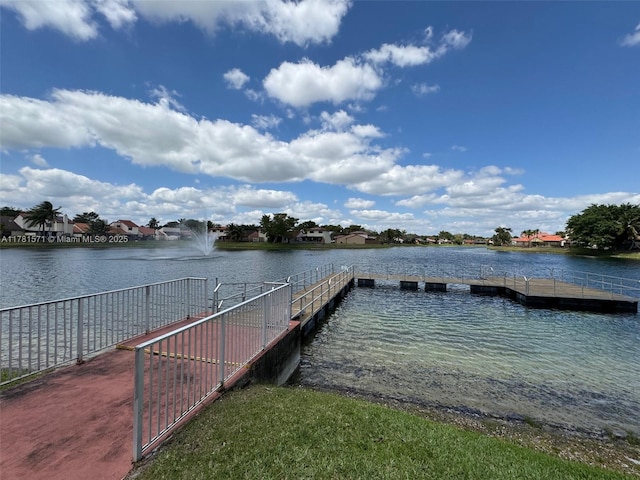 17012 NW 66th Ct, Hialeah, FL 33015 - view of dock with a water view
