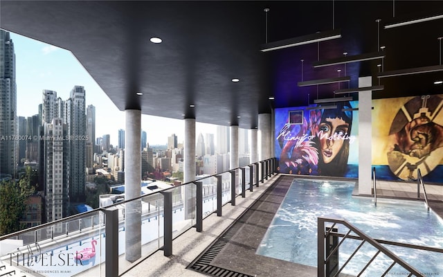 398 NE 5th St Unit 2119, Miami, FL 33132 - exterior space featuring a city view