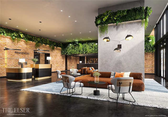 398 NE 5th St Unit 2119, Miami, FL 33132 - view of community lobby