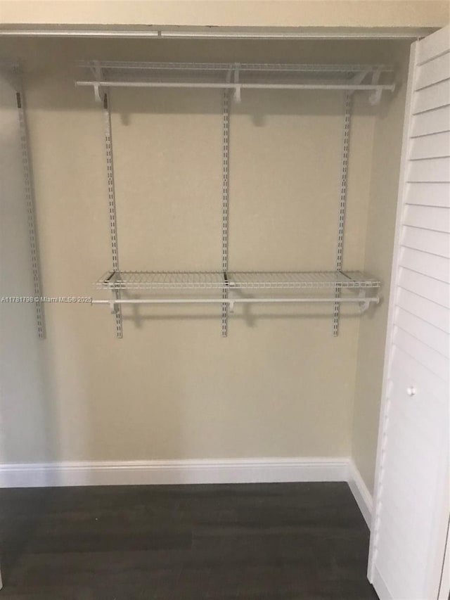 view of closet