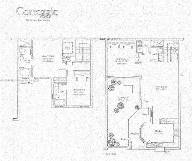 1551 Seagrape Way, Hollywood, FL 33019 - floor plan
