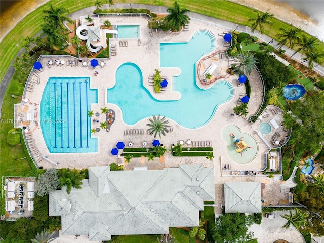 aerial view