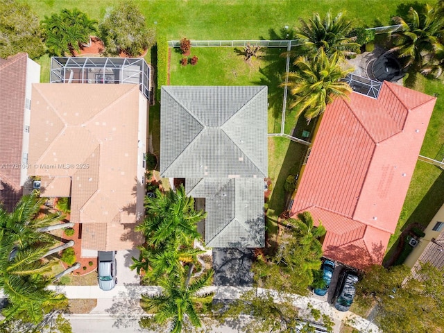 bird's eye view