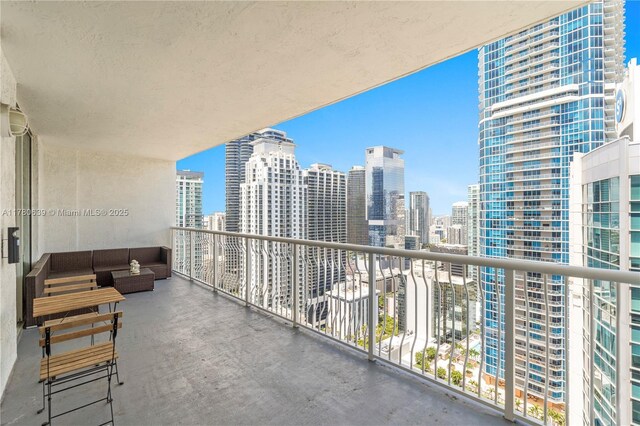 1200 Brickell Bay Dr Ph 4218, Miami, FL 33131 - balcony featuring a skyline view