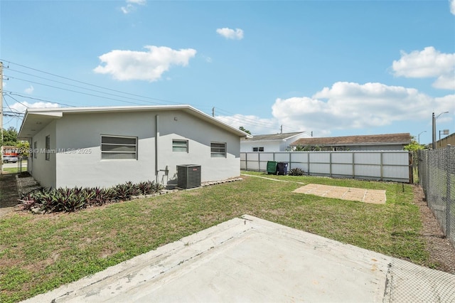 2650 SW 76th Ave, Miami, FL 33155 - back of house with a patio, stucco siding, and a fenced backyard