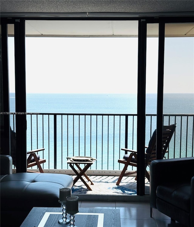 2101 S Ocean Dr Unit 1902, Hollywood, FL 33019 - balcony featuring a water view