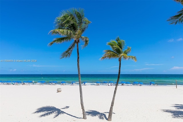 2101 S Ocean Dr Unit 1902, Hollywood, FL 33019 - water view with a beach view